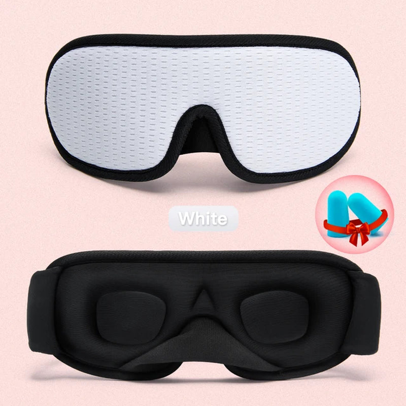 3D Sleep Mask Blocking Light Sleeping Eye Mask Travel Sleep Rest Relax Blindfold Sleeping Aid Eye Patches Travel Eye Shade Cover