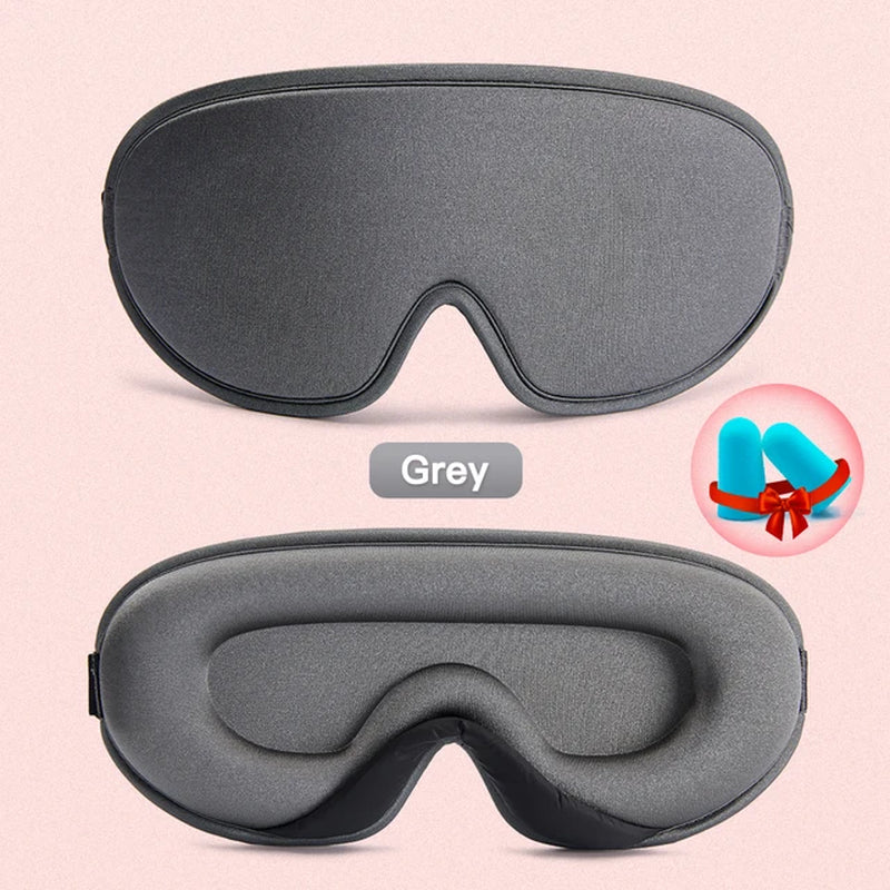 3D Sleep Mask Blocking Light Sleeping Eye Mask Travel Sleep Rest Relax Blindfold Sleeping Aid Eye Patches Travel Eye Shade Cover