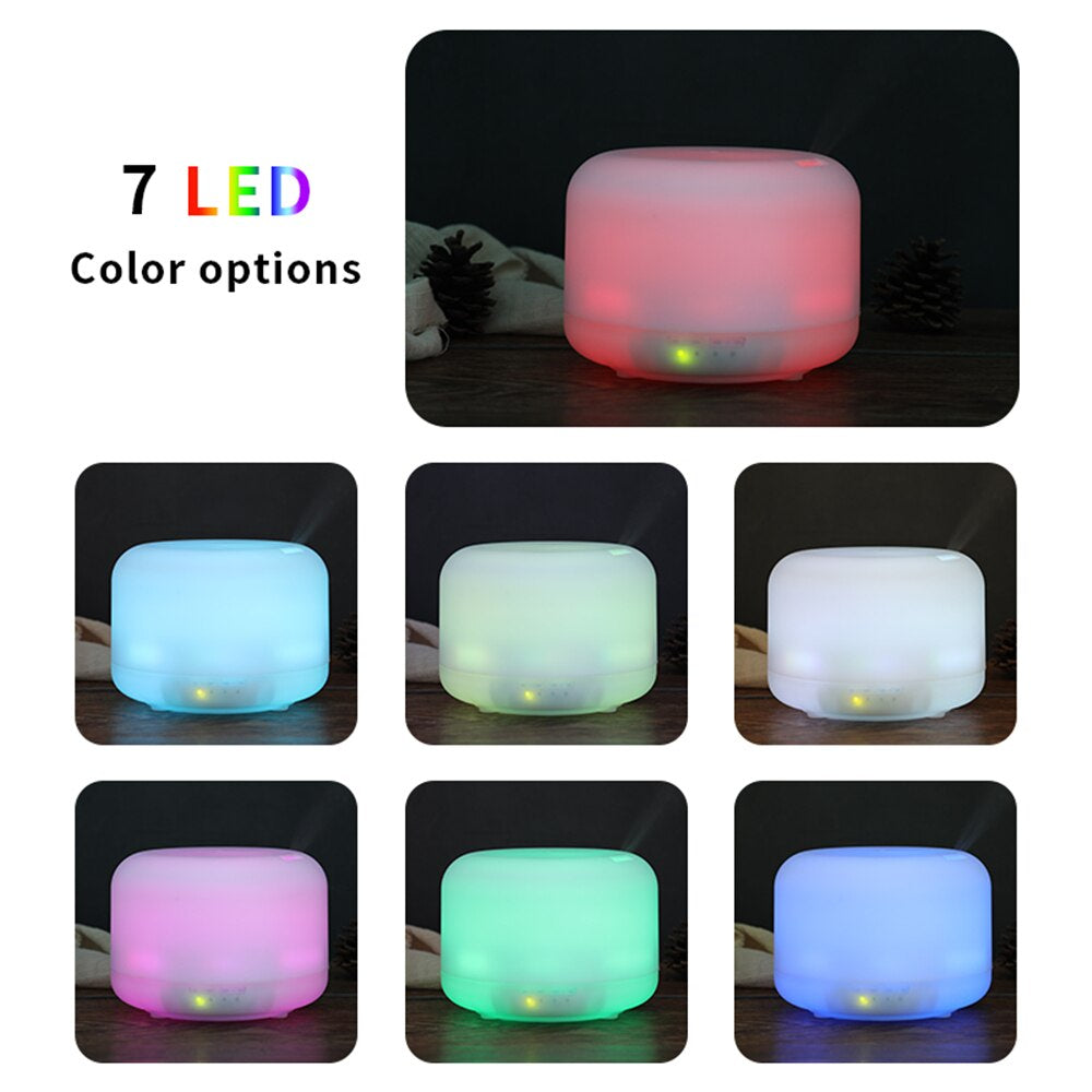 280ML1H/3H/6H Regularly Shut down Large Spray Air Humidifier Colorful Light Power Aromatherapy Diffuser Use for Home Office