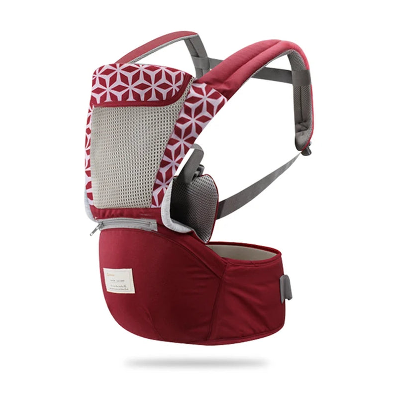 Ergonomic Baby Carrier Infant Kid Baby Hipseat Sling Front Facing Kangaroo Baby Wrap Carrier for Baby Travel 0-36 Months