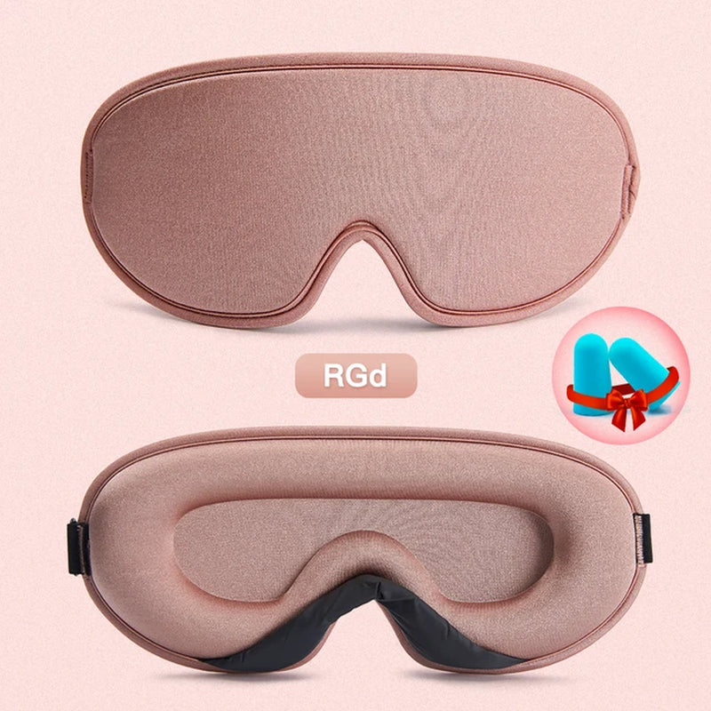 3D Sleep Mask Blocking Light Sleeping Eye Mask Travel Sleep Rest Relax Blindfold Sleeping Aid Eye Patches Travel Eye Shade Cover