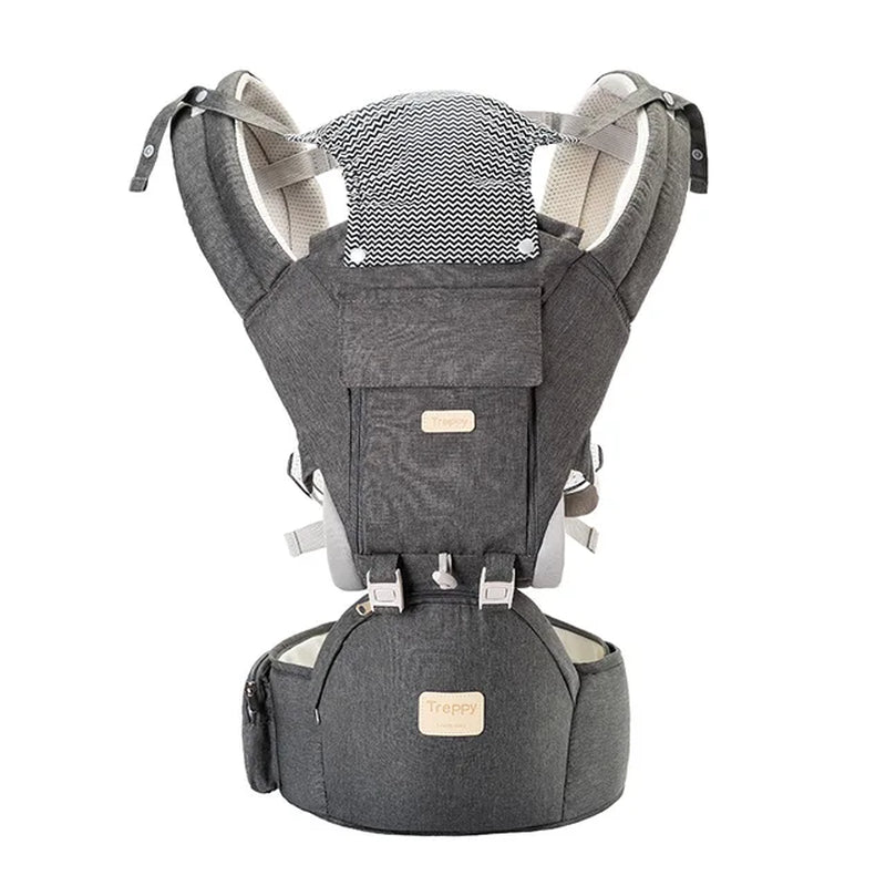 Ergonomic Baby Carrier Infant Kid Baby Hipseat Sling Front Facing Kangaroo Baby Wrap Carrier for Baby Travel 0-36 Months