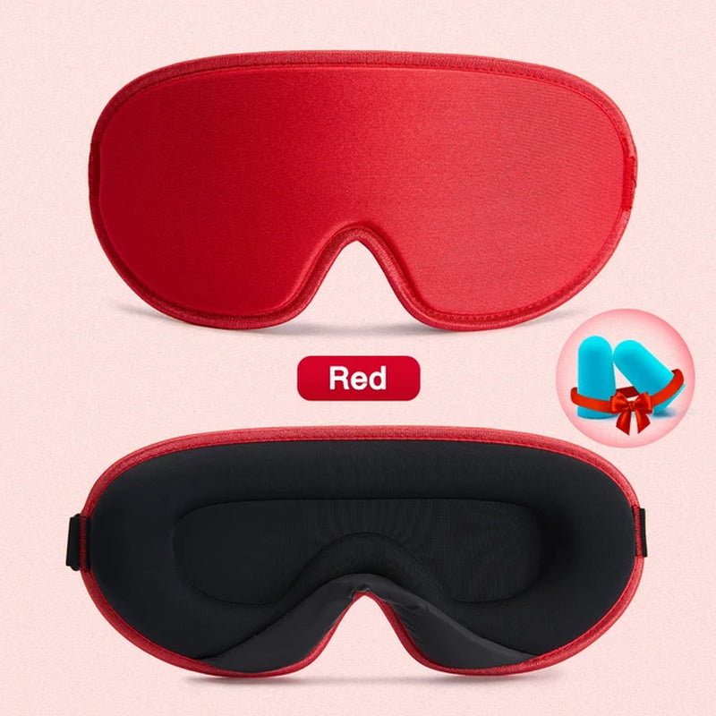 3D Sleep Mask Blocking Light Sleeping Eye Mask Travel Sleep Rest Relax Blindfold Sleeping Aid Eye Patches Travel Eye Shade Cover